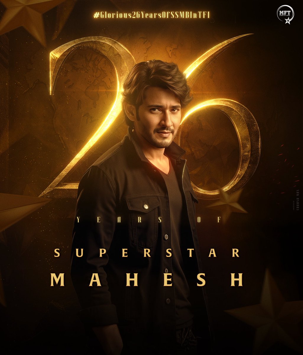 Mahesh Babu Trends ™ (@maheshfantrends) on Twitter photo Uncompromising dedication💪
Unshakeable fanbase😎
Unforgettable movies♥️
Celebrating the 26th milestone of Superstar <a href="/urstrulyMahesh/">Mahesh Babu</a>, not just for his achievements but for his resilient nature and the impact of his capabilities that echo far and wide!!❤️🔥 Uncompromising dedication💪
Unshakeable fanbase😎
Unforgettable movies♥️
Celebrating the 26th milestone of Superstar <a href="/urstrulyMahesh/">Mahesh Babu</a>, not just for his achievements but for his resilient nature and the impact of his capabilities that echo far and wide!!❤️🔥
