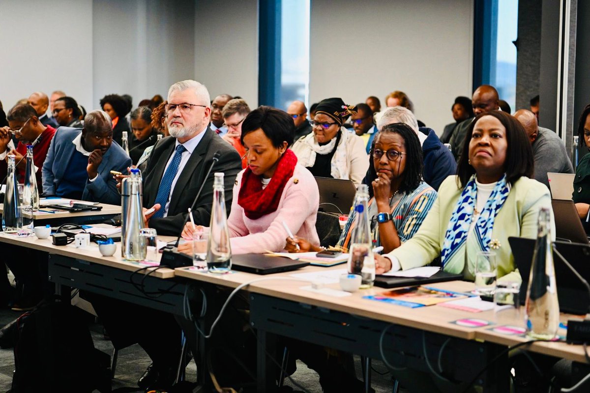 Today, I participated and delivered remarks at the UN Sustainable Development Cooperation Framework Strategic Prioritisation Retreat. This is a crucial gathering underscoring the strong partnership between South Africa and the UN in aligning &amp; implementing development priorities