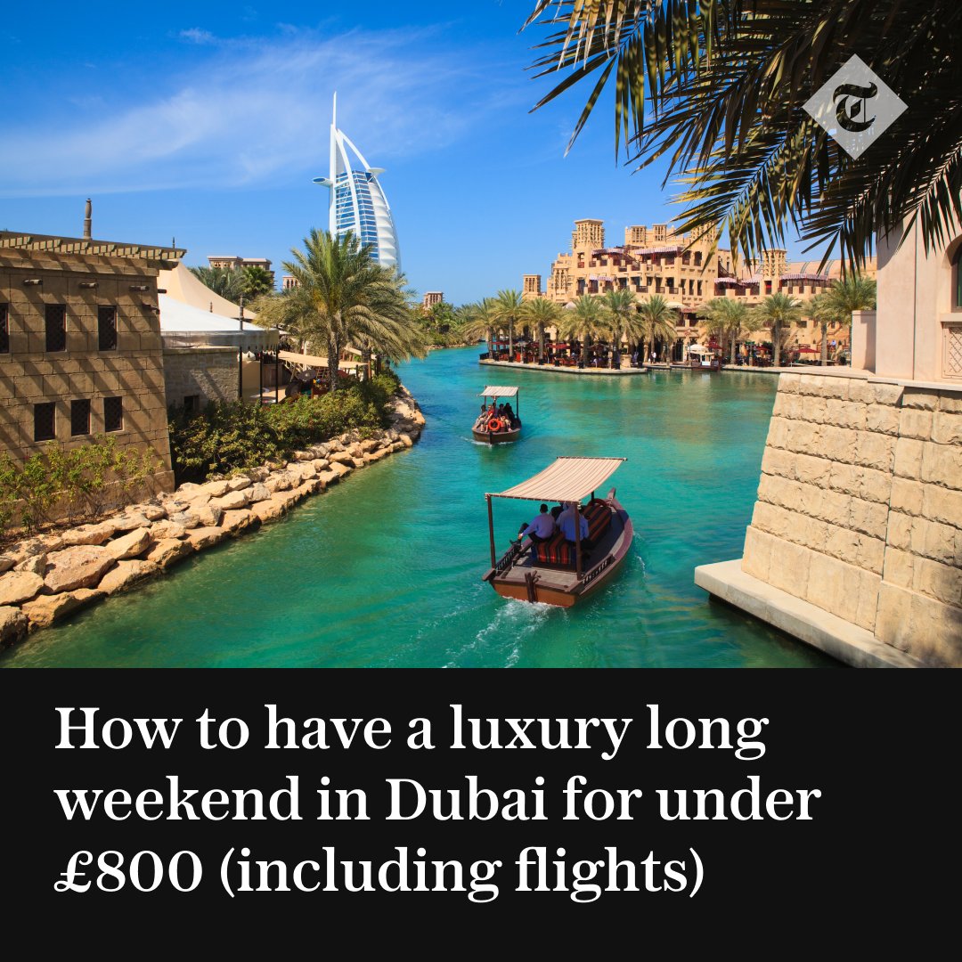 🇦🇪 It might be known for high-living and designer price tags, but you’d be surprised how affordable – and fun – this glitzy emirate can be

Find out more at the link below 👇
telegraph.co.uk/travel/destina…