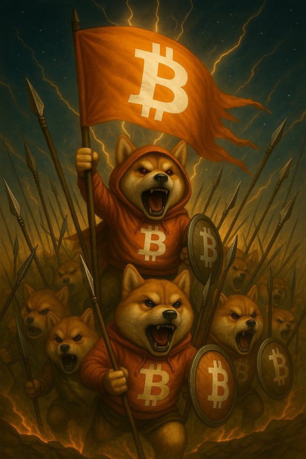 Bitcoin has hash power.

$DOG has meme power.

No unlocks. No insiders.

Just truth, trust, and 100K troops. 🐕⚔️