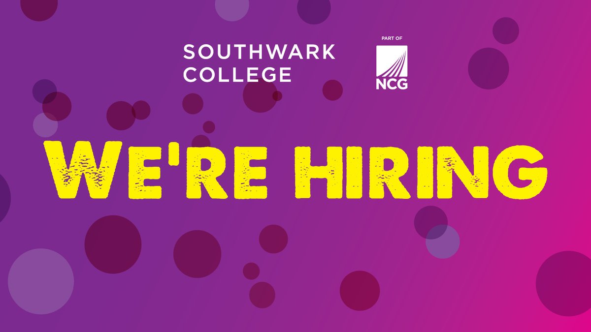 We’re #Hiring! If you’re passionate about youth, learning, and creating opportunities—we want YOU.

Open roles: 
•Lecturer - ESOL Young Learners
•Learning Mentor - Young ESOL
•Job Coach
•Events Officer

Apply now tinyurl.com/cnca6w76 
#EducationJobs  #CareersWithImpact