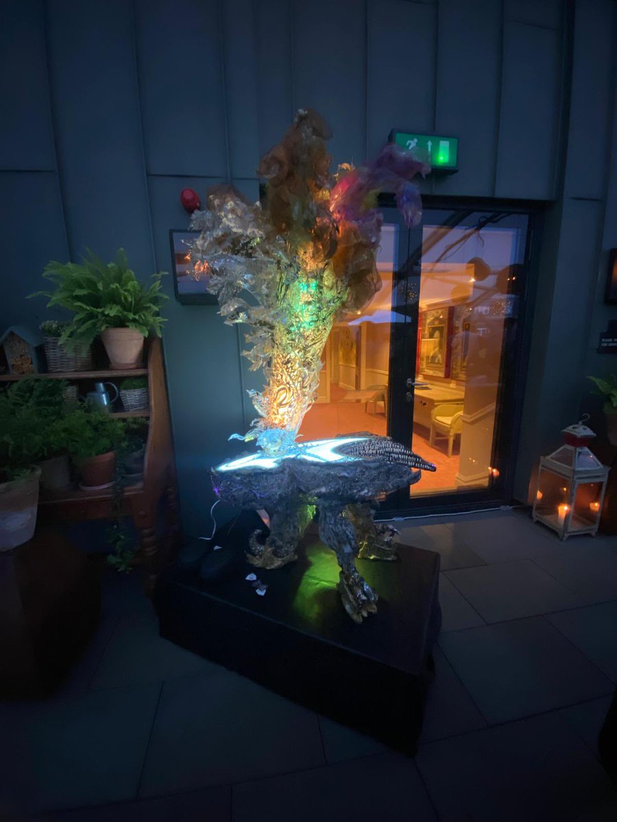 KrajewskiOk's tweet image. Showcasing Metropolis and Amalgamea at Ham Yard hotel Soho