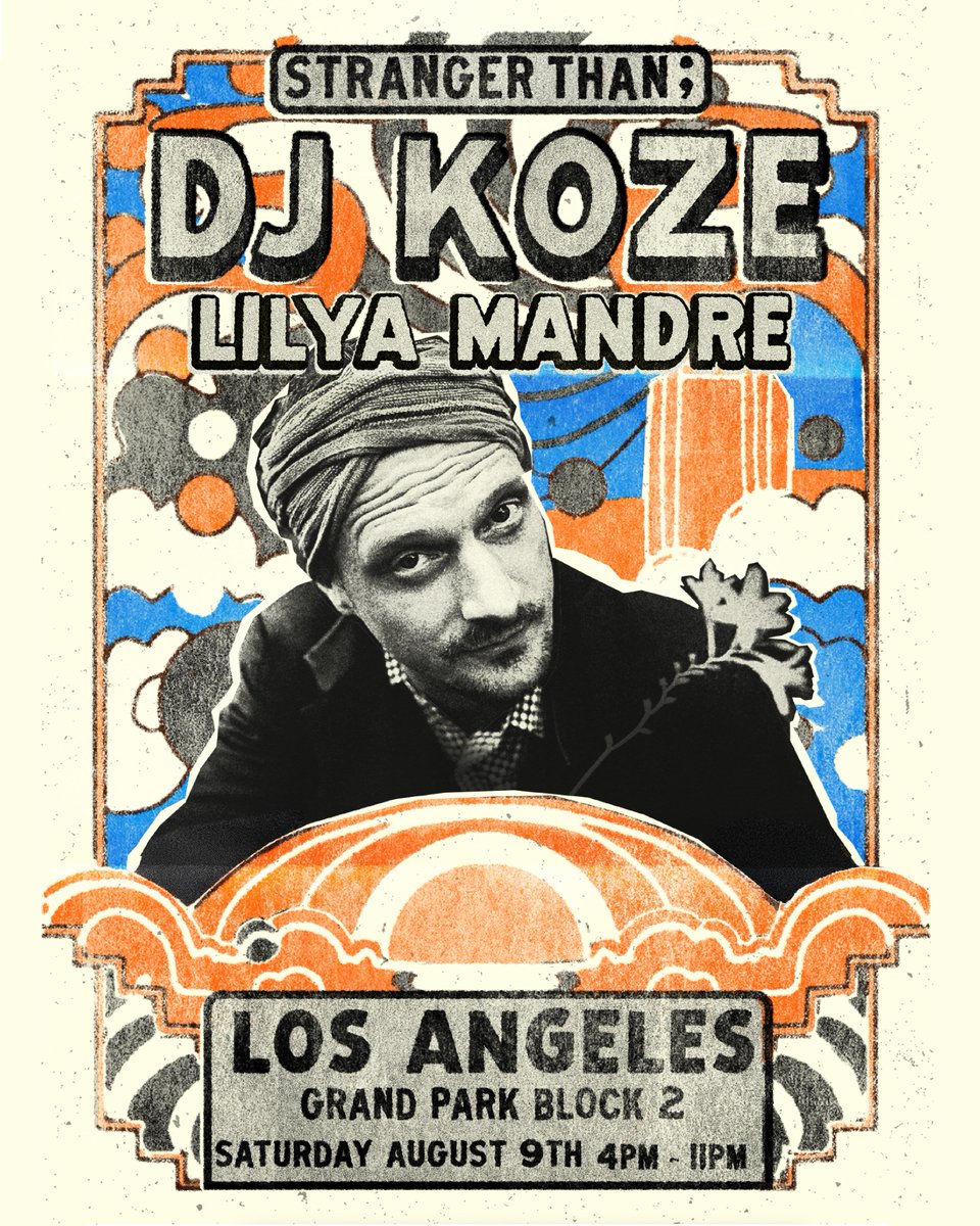 DJ Koze returns in a few days to Los Angeles for a one-of-a-kind open-air experience at Grand Park, right in the heart of downtown. Expect a surreal journey through sound, emotions and rhythm. 👽☀️💖
dice.fm/event/bbd7vo
🎶 #MusicCanHearUs