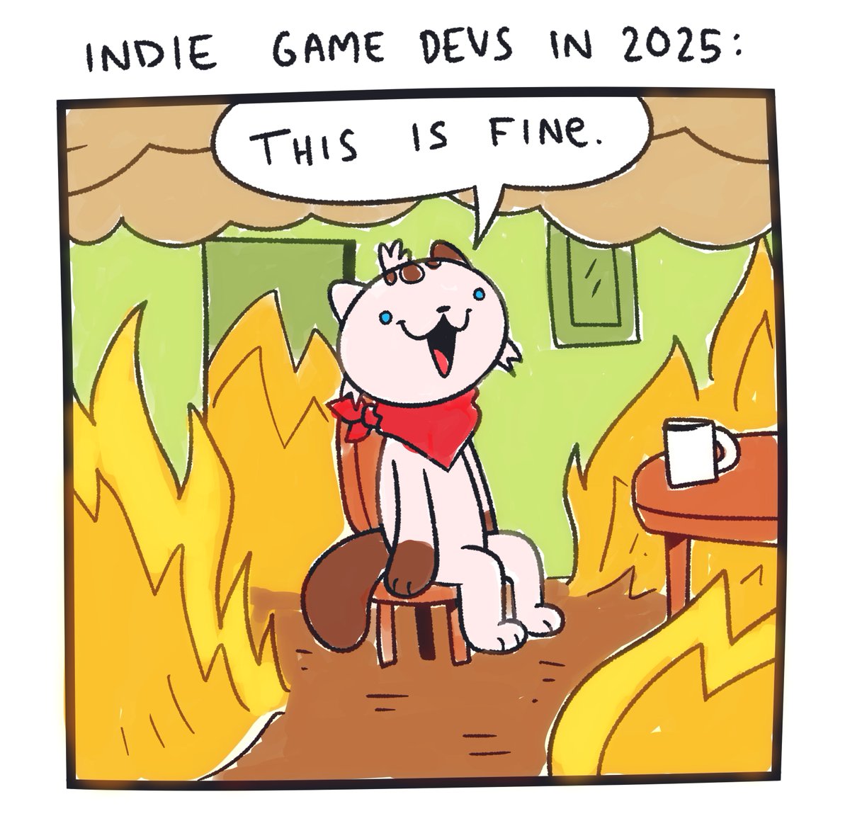 Chipflake moved platforms! tweet media