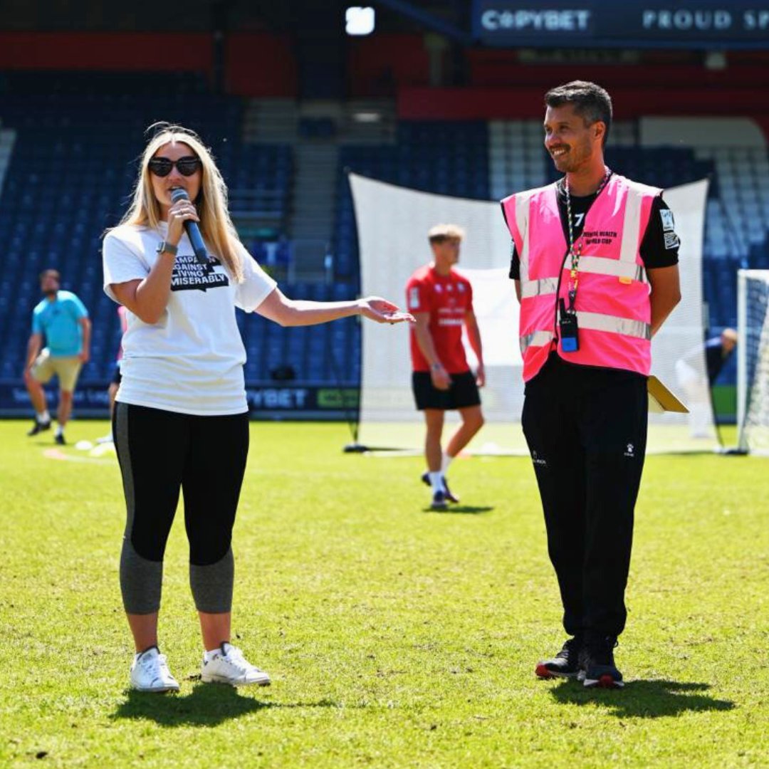 Happy 20th birthday <a href="/theCALMzone/">CALM</a>! 🎉  We've been partners since the very first Mental Health World Cup, making it 13 years since we began fighting together for suicide prevention 💪

We look forward to the future together, and will be with you every step of the way.