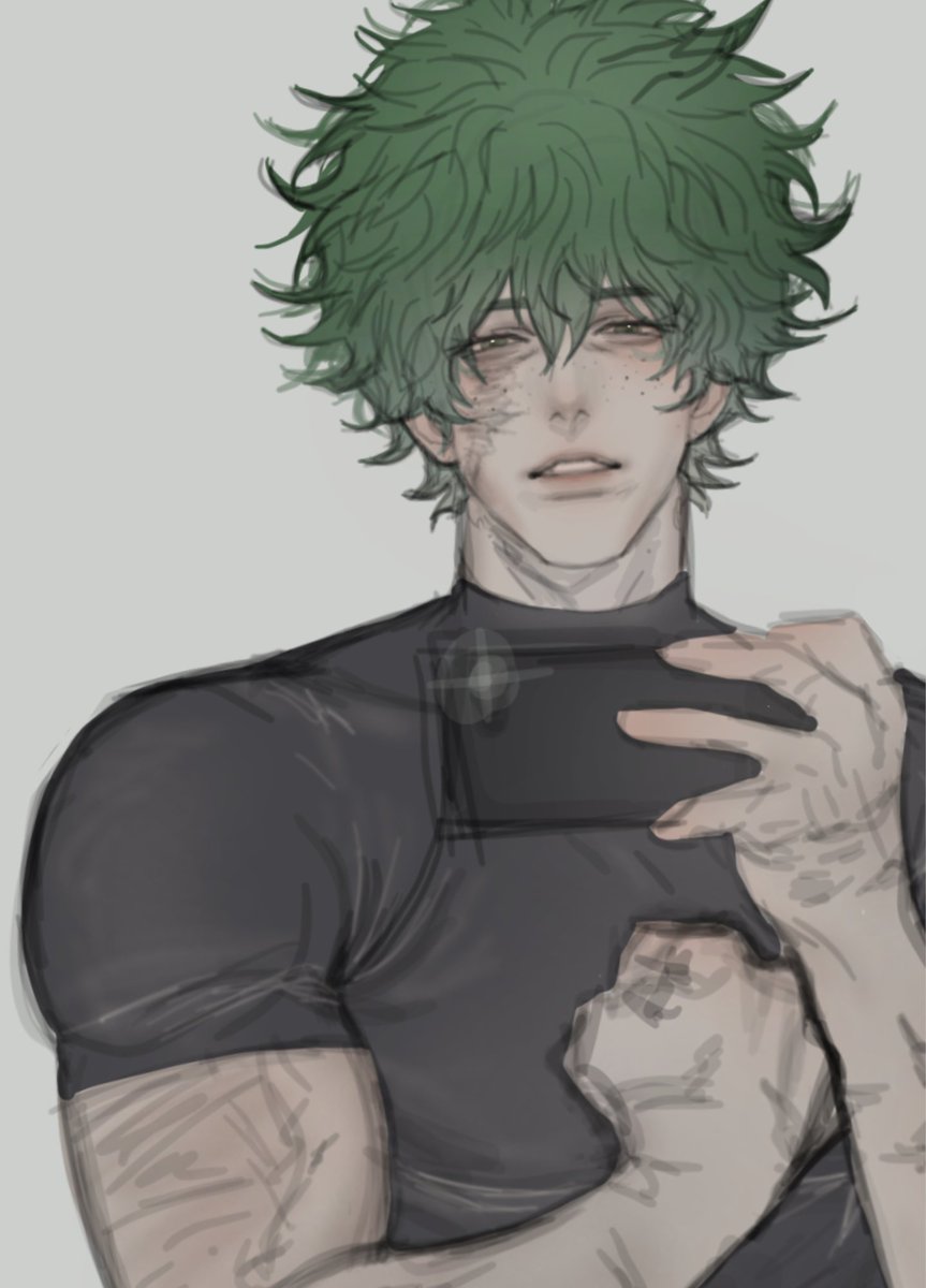 Gym bro
#IzukuMidoriya #sketch #Fanart