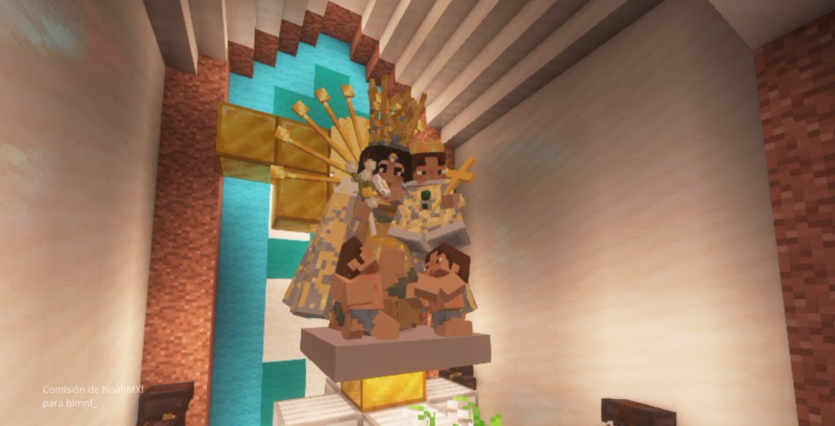 "Valencians tots a una veu: visca la Mare de Déu!"🌸

No sabéis la ilusión que me ha hecho pedir esta comisión, un rincón muy especial en un mundo de Minecraft inspirado en la Perla del Túria.

Gracias <a href="/NoahMXI/">🦝​NOtAvailableHuman🦝​ ✨COMMS OPEN✨​</a>  por esta maravilla 🕊️✨