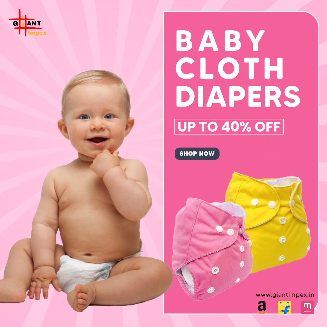 ImpexGiant's tweet image. Ask for Baby #ClothDiapers [0 - 2 Years]
Reusable | Washable | Adjustable Nappies Snap Buttons with Wet-Free 5 Layer Microfibre Inserts.
#Amazon
amazon.in/stores/page/17…
#Flipkart
flipkart.com/giant-impex-10…
#Meesho
meesho.com/giant-impex-ba…