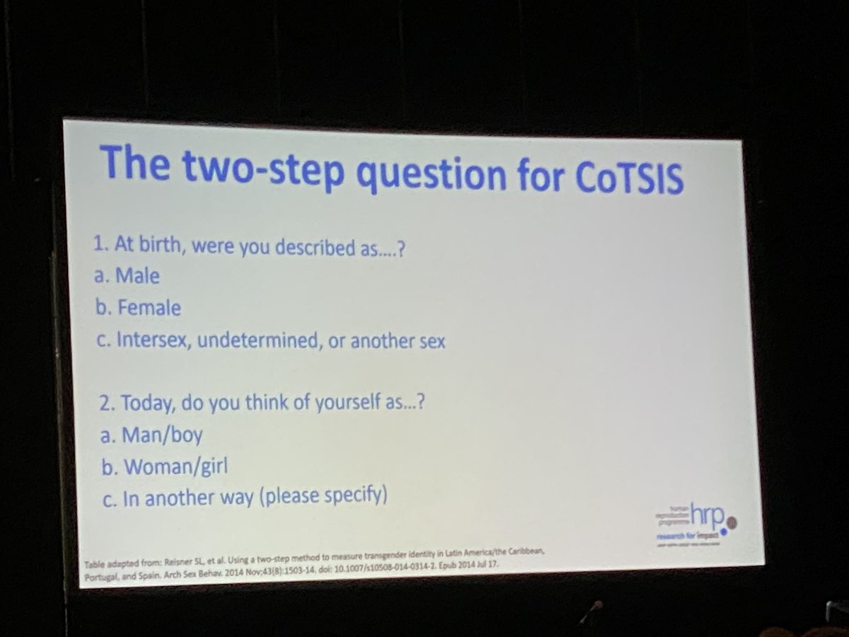 Joe Tucker, MD (@josephtucker) on Twitter photo How to measure gender in sexual and reproductive health surveys? Great plenary talk from <a href="/liannegonsalves/">Lianne Gonsalves</a> at <a href="/HRPresearch/">HRP</a> <a href="/STIHIV2025/">STI & HIV 2025 World Congress</a> who.int/teams/sexual-a… How to measure gender in sexual and reproductive health surveys? Great plenary talk from <a href="/liannegonsalves/">Lianne Gonsalves</a> at <a href="/HRPresearch/">HRP</a> <a href="/STIHIV2025/">STI & HIV 2025 World Congress</a> who.int/teams/sexual-a…