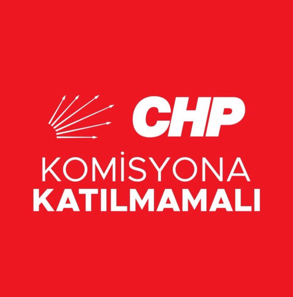 #CHPKomisyonaKatılma 

#ATATÜRKTEBİRLEŞMEZAMANI
#YenidenAtatürkCumhuriyeti 

<a href="/herkesicinCHP/">CHP 🇹🇷</a> 
<a href="/eczozgurozel/">Özgür Özel</a>