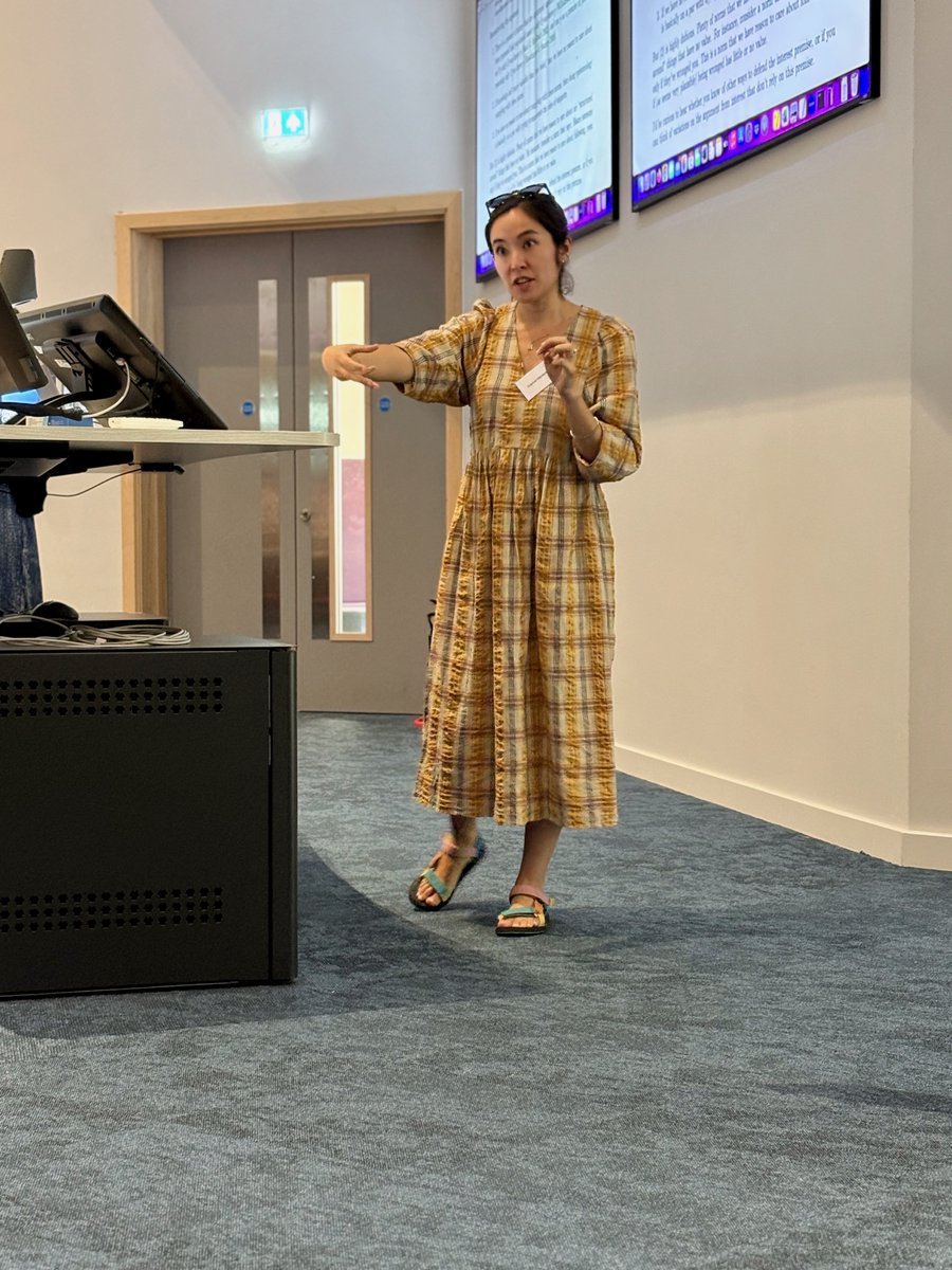 Cambridge Philosophy (@cambridgephilos) on Twitter photo Dr Sophia Dandelet delivered the Mind Fellow Lecture at the 99th Joint Session <a href="/UofGlasgow/">University of Glasgow</a> <a href="/Aristotweets/">Aristotelian Society</a> <a href="/SidneySussex/">Sidney Sussex College, University of Cambridge</a> #JointSession25 Dr Sophia Dandelet delivered the Mind Fellow Lecture at the 99th Joint Session <a href="/UofGlasgow/">University of Glasgow</a> <a href="/Aristotweets/">Aristotelian Society</a> <a href="/SidneySussex/">Sidney Sussex College, University of Cambridge</a> #JointSession25