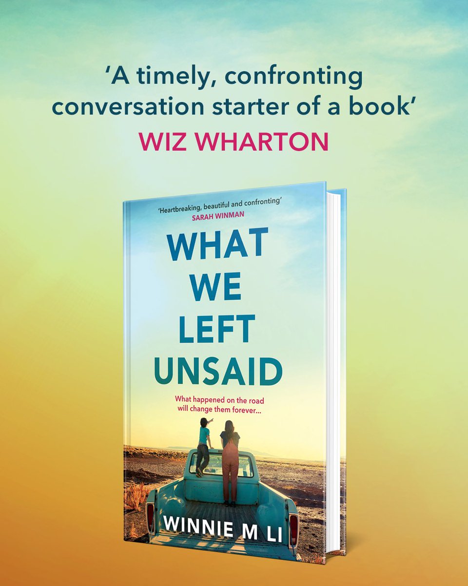 Winnie M Li (@winniemli) on Twitter photo WHAT WE LEFT UNSAID is out in 10 days in the UK & it’s not too late to preorder. Today’s quote is from Wiz Wharton, author of the excellent GHOST GIRL, BANANA 🍌 Thank you! WHAT WE LEFT UNSAID is out in 10 days in the UK & it’s not too late to preorder. Today’s quote is from Wiz Wharton, author of the excellent GHOST GIRL, BANANA 🍌 Thank you!