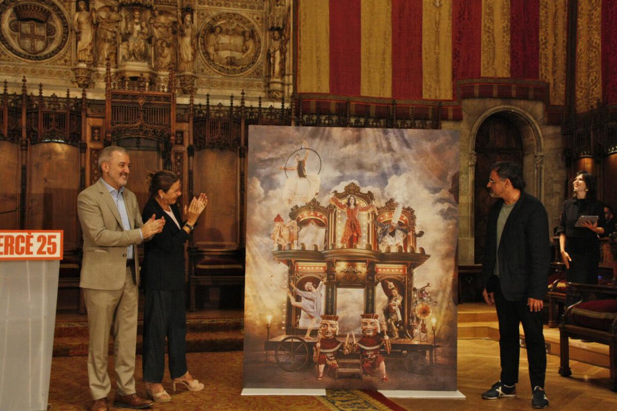 El cartell de les festes de la Mercè de Barcelona d’enguany fa servir de manera irreverent diferents formes catoliques amb la intenció de ridiculitzar la imatge de la Mare de Déu.

Els socialistes ataquen les nostres tradicions. Amb l’Islam no s’atreveixen.