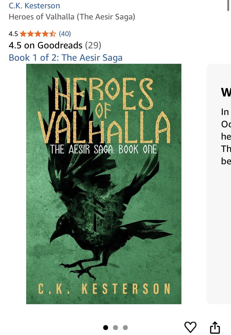 It’s been a good month. I’m very thankful. I’m just looking to sell two more books before August. If you are interested in Norse fantasy then check it out! 

Link in pinned post.