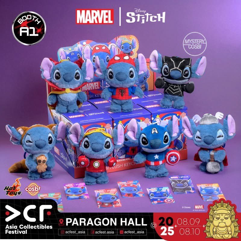 🚨 Asia’s top designer toy brands are coming to #ACF2025!
Exclusive drops, artist collabs &amp; rare finds await 👀
🗓 Aug 9–10 | 📍Paragon Hall, Bangkok
Stay tuned for surprises!
#AsiaCollectiblesFestival #ArtToys #DesignerToys #ToyCollectors