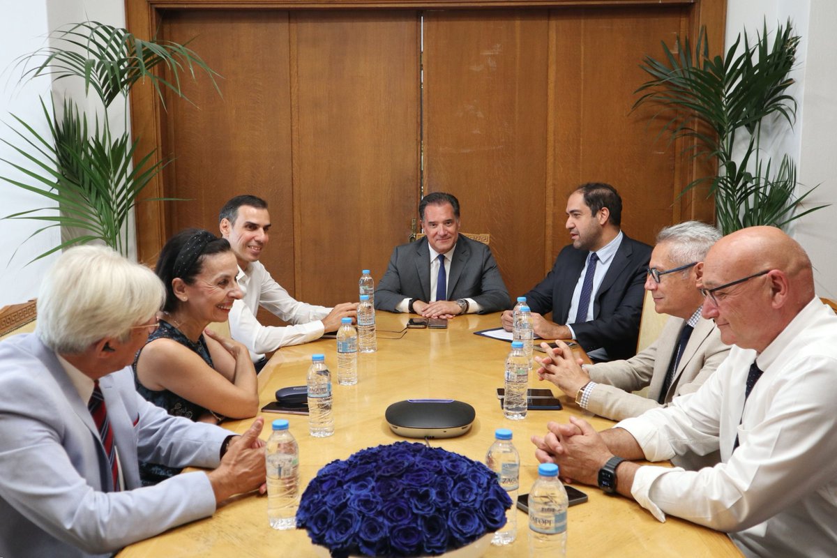 Σύσκεψη υπό τον Υπ. Υγείας Άδωνι Γεωργιάδη για τη δυνατότητα διασύνδεσης του Γ.Ν. Ρεθύμνου με την Ιατρική Σχολή του Πανεπιστημίου Κρήτης
moh.gov.gr/articles/minis…