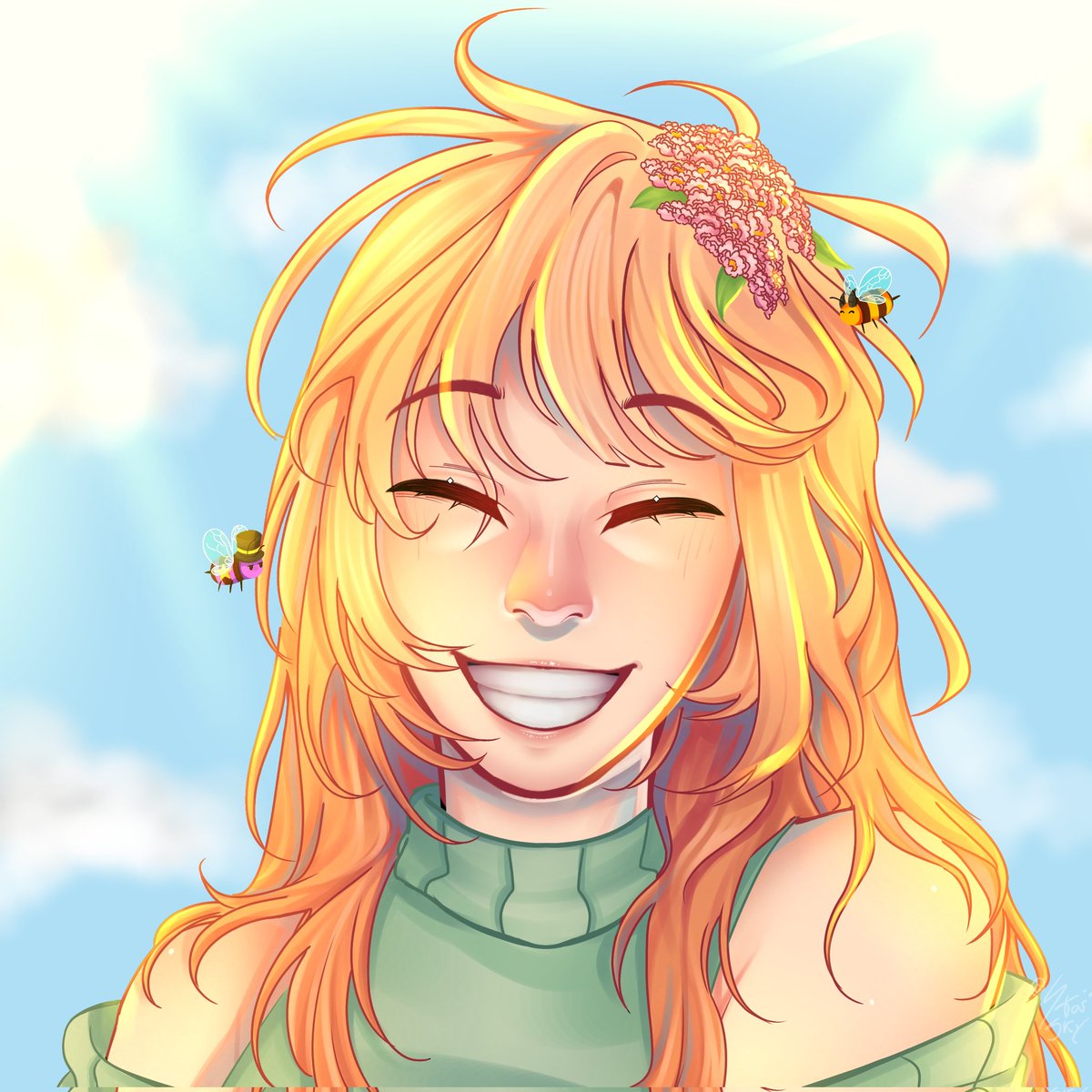 Sky_Bstar's tweet image. Eu acabei esquecendo de postar esse desenho da minha personagem fav de ISMP
A Mia é tão fofa 🤏🏻