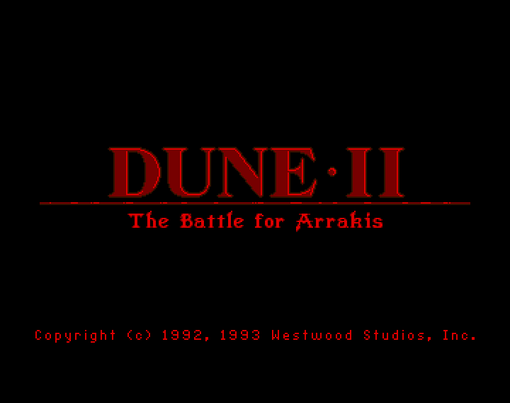 Dune II (Westwood, 1992) Commodore Amiga.
Pioneering real-time strategy game. Play or Miss?