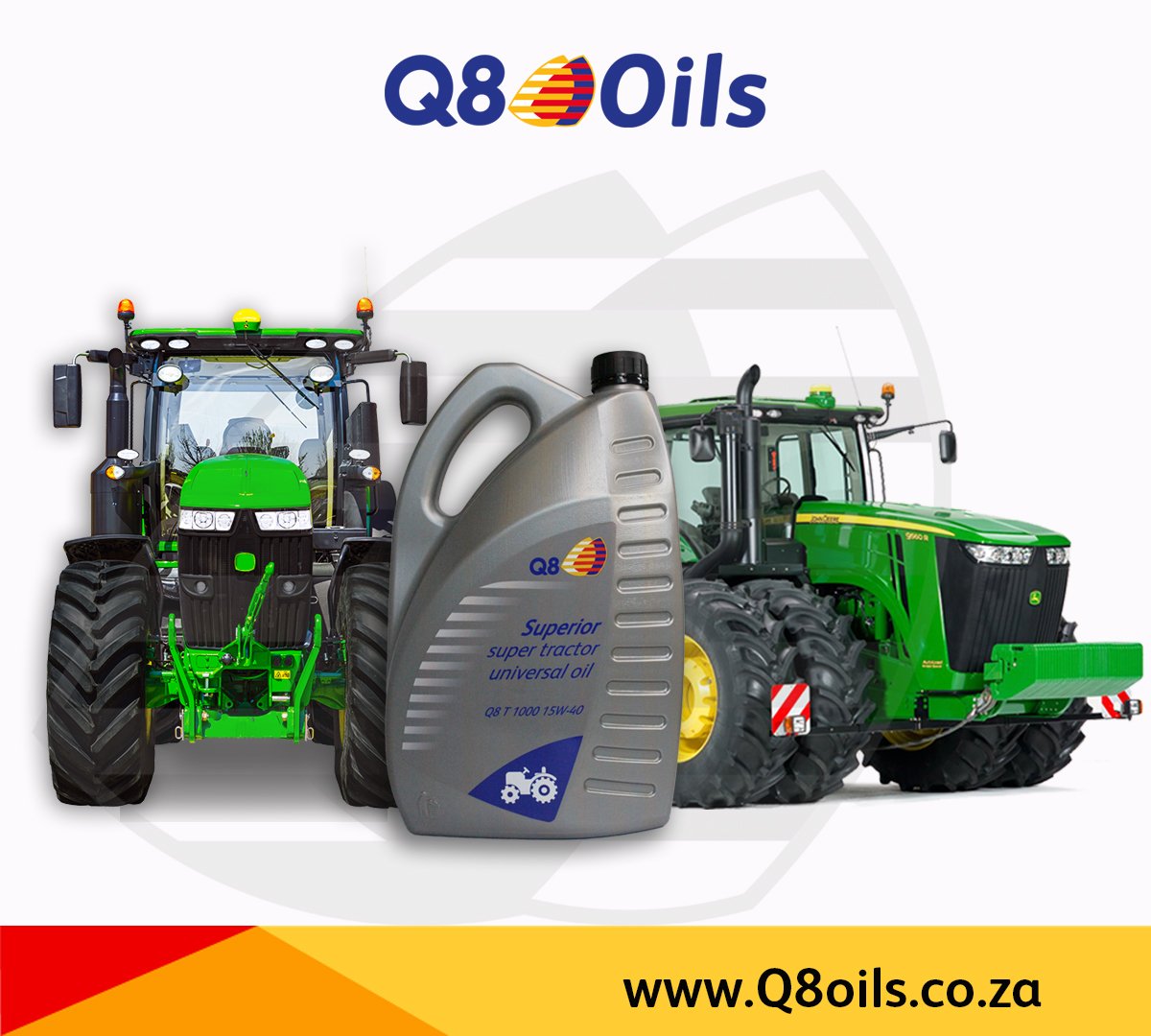 BlueChipLube's tweet photo. Q8 T 1000 15W-40 is a super tractor universal oil that guarantees an excellent performance for your equipment. Order online here: https://t.co/tHYR8kMIzC.

#Oils  #Lubricants  #Q8Oils  #EngineOil  #Tractor https://t.co/ESCB5WfeLN