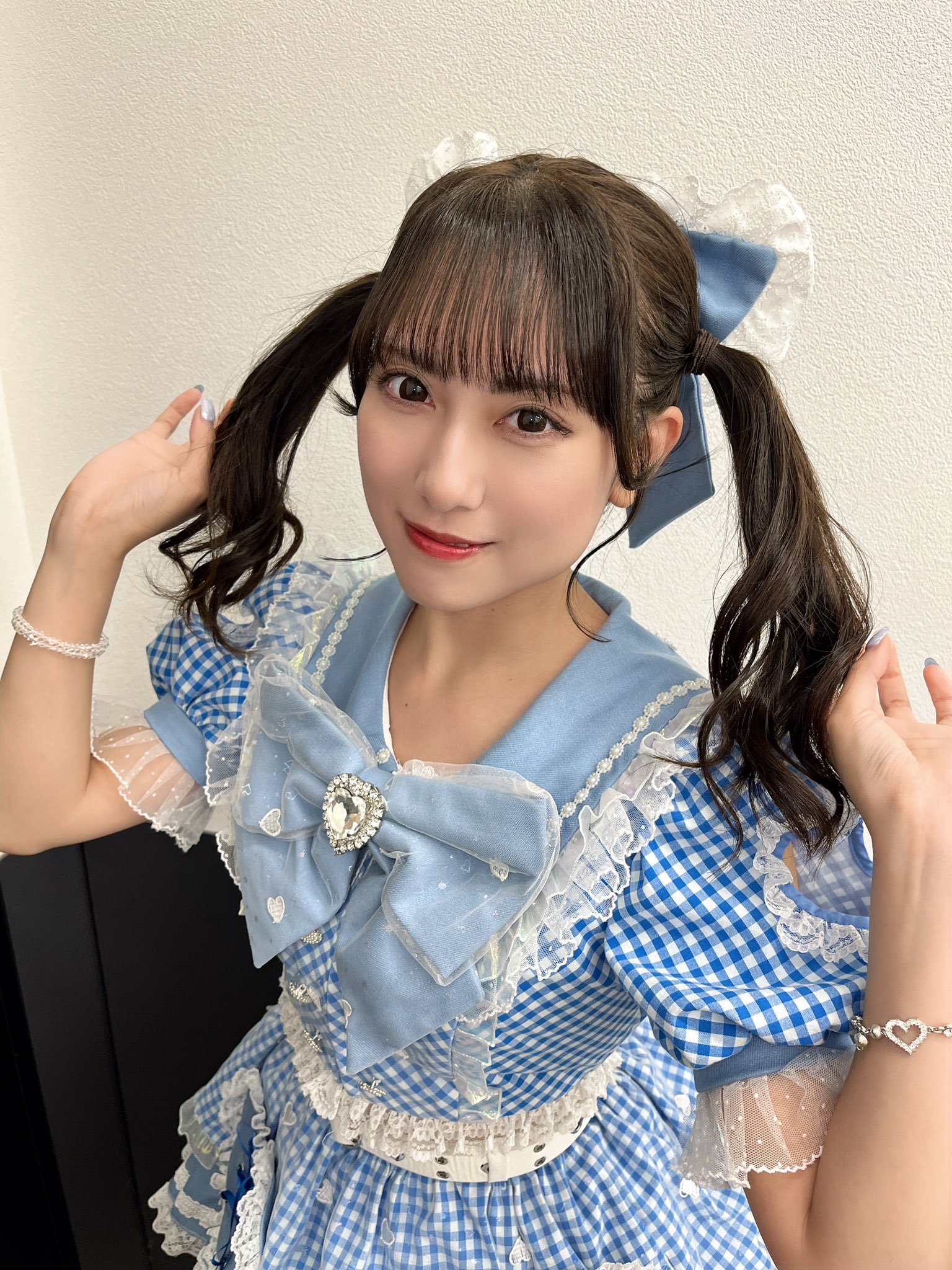 ゆきゆき様♡春夏3角ショール♡オーダーページ♡ピンク♡ 💞💜の色合いが良すぎる #派手髪 #ピンク髪 #原宿 #harajuku