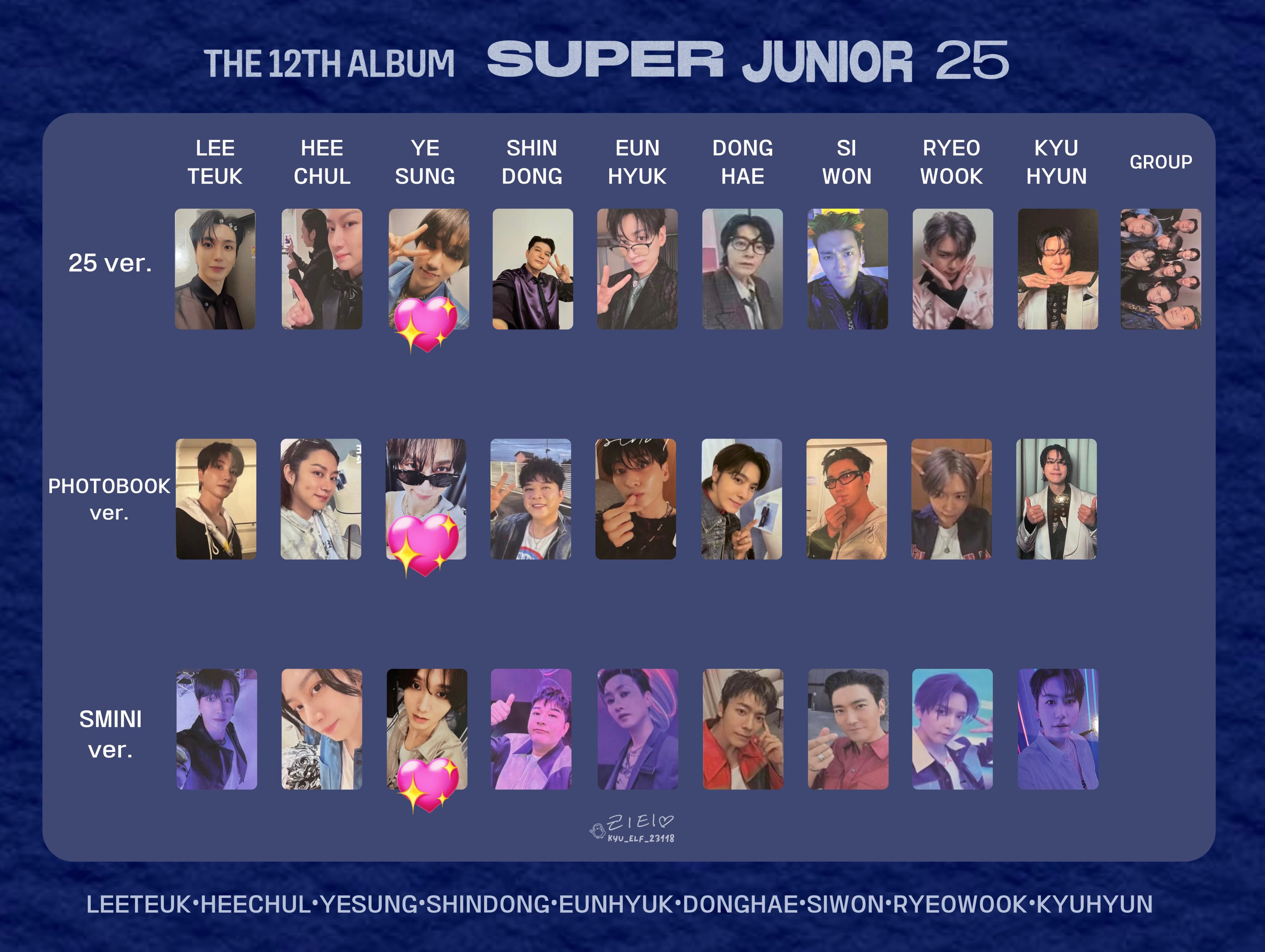 SUPER JUNIOR 25 アルバム ドンへ3種セット s-l400.jpg