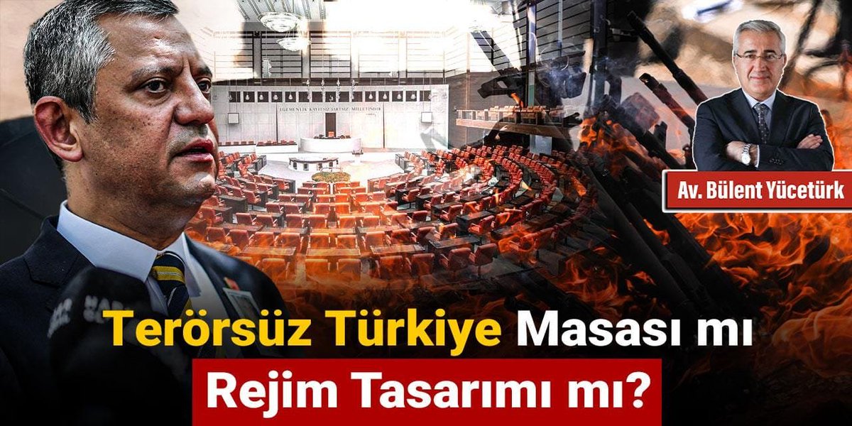 Avukat Bülent Yücetürk yazdı...

Terörsüz Türkiye masası mı, rejim tasarımı mı?

✒️ Konuk yazar: <a href="/b_yuceturk/">BÜLENT YÜCETÜRK</a> 
halktv.com.tr/gundem/terorsu…