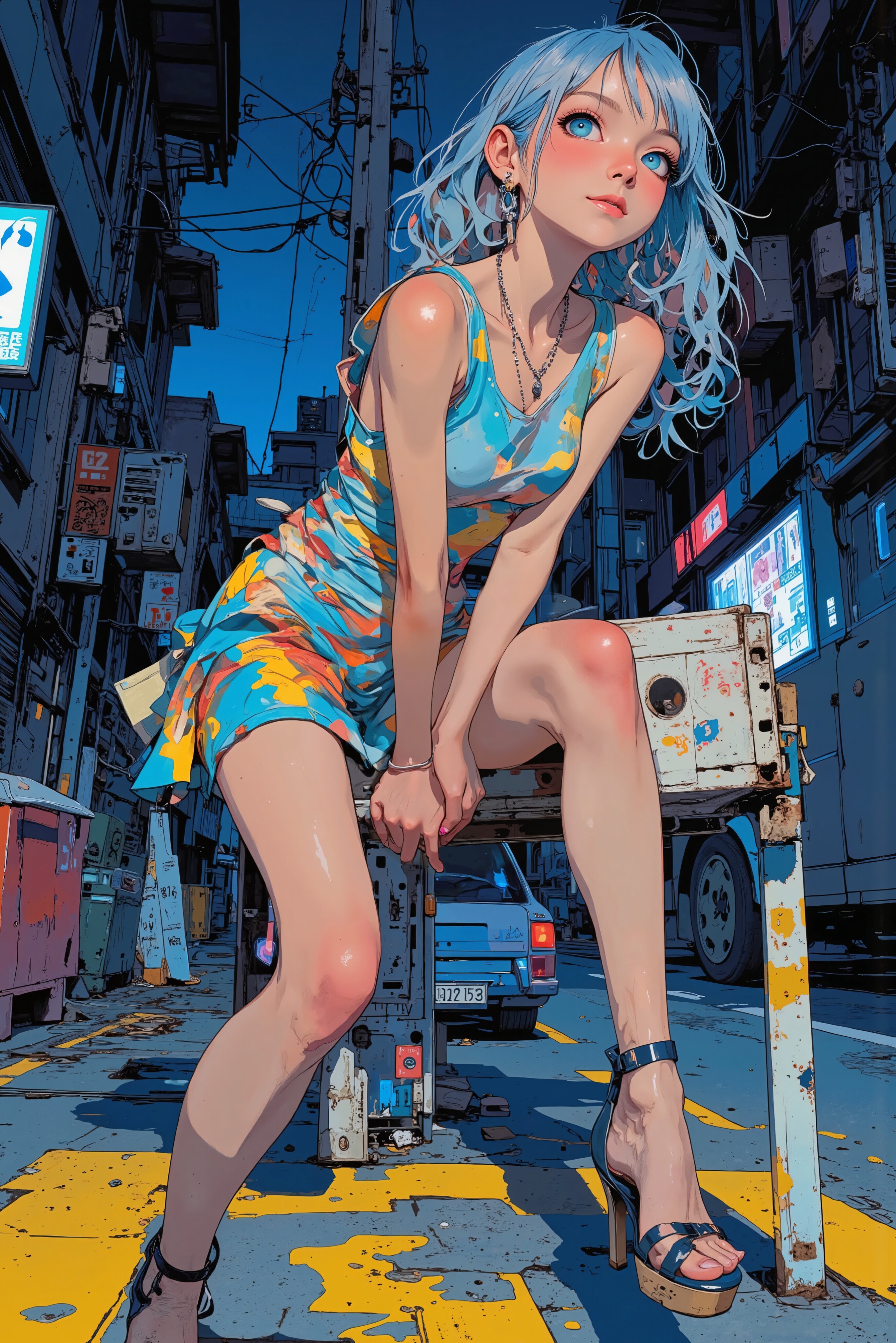 【一点物イラストアート】You already lost HEART【F0号】 TOMO@AIart (@secondspace02) / X