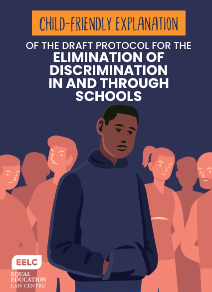 Equal Education Law Centre (EELC) (@eelawcentre) on Twitter photo 🚫✊🏾 Discrimination in schools is a harsh reality but it does not have to be our future. That is why <a href="/DBE_SA/">Dep. Basic Education</a> developed a Draft Protocol for the Elimination of Discrimination in and through schools.
It's not just about policies, it's about your voice. 📢 🚫✊🏾 Discrimination in schools is a harsh reality but it does not have to be our future. That is why <a href="/DBE_SA/">Dep. Basic Education</a> developed a Draft Protocol for the Elimination of Discrimination in and through schools.
It's not just about policies, it's about your voice. 📢