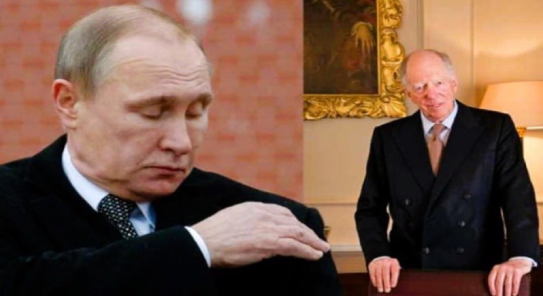 Putin donnert vor dem russischen Parlament: „Unsere zukünftigen Generationen werden ohne Rothschild-Ketten an Händen und Füßen geboren“. 

Allein diese Aussage zerstörte Jahrzehnte stiller globaler Versklavung.

Über zwei Jahrhunderte lang haben die Rothschilds durch