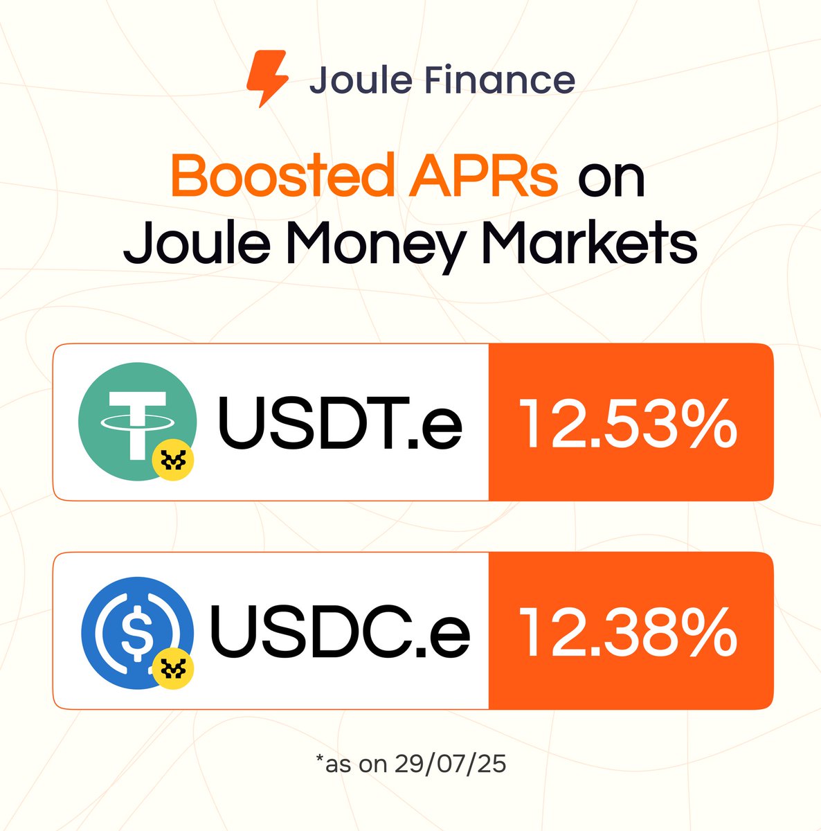 Joule Finance (@joulefinance) on Twitter photo gmove, 
Stables Game is going strong with $MOVE Rewards on Joule Money Markets. 
Try it now 
👉 movement.joule.finance gmove, 
Stables Game is going strong with $MOVE Rewards on Joule Money Markets. 
Try it now 
👉 movement.joule.finance