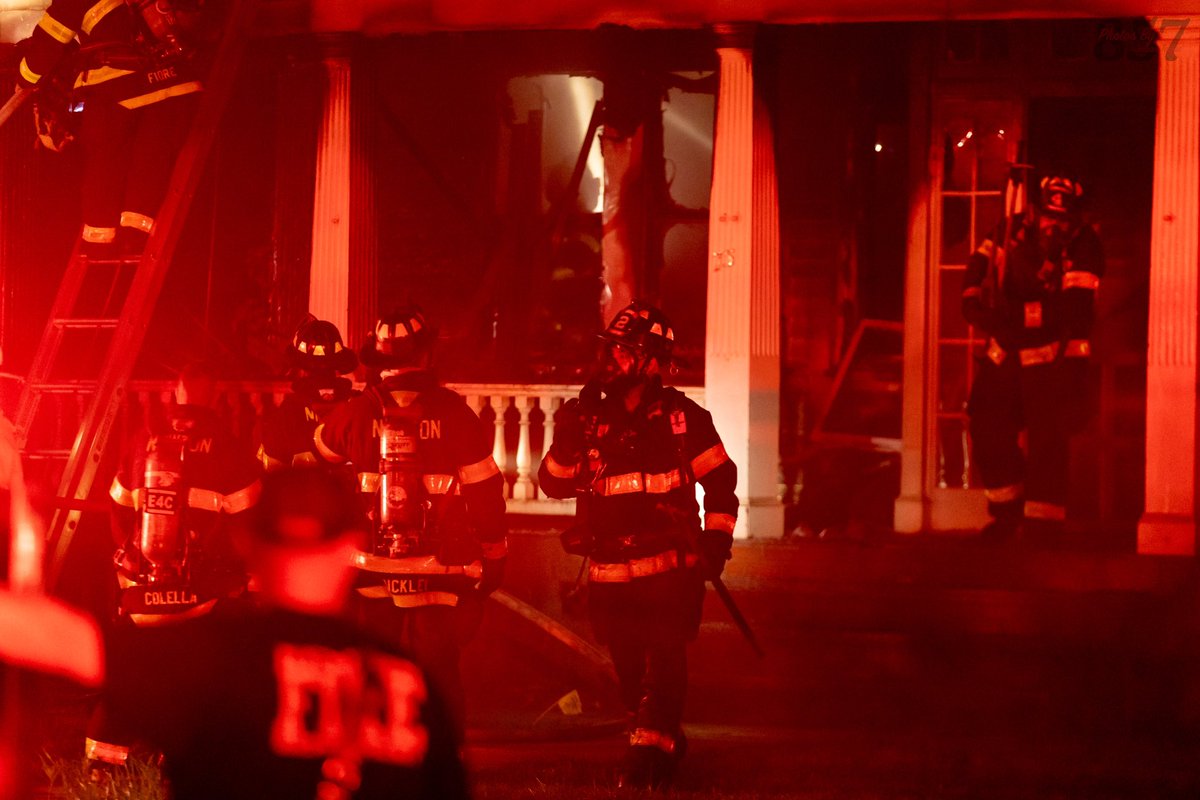 Newton Firefighters made quick work of a porch fire in a dwelling on Prescott St last night.