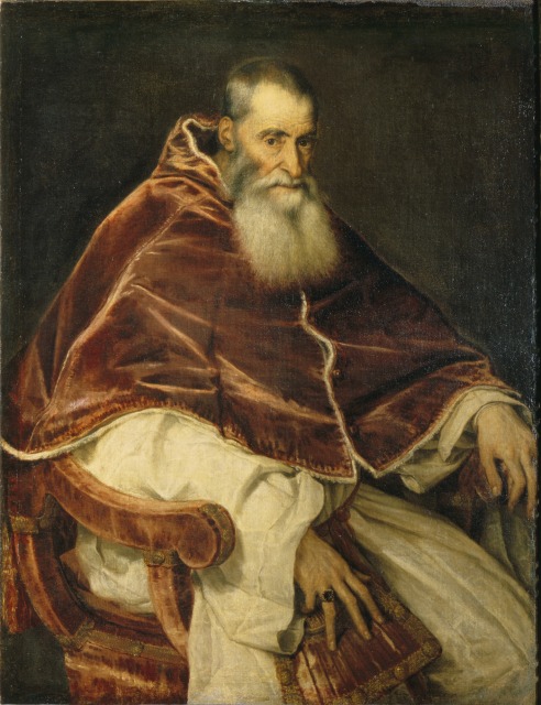 Pope Paul III in 1537,  declared that the indigenous peoples of the Americas were fully human and had rights to liberty and property.  This bull opposed the enslavement of indigenous populations and asserted their right to freedom and possession of their property.