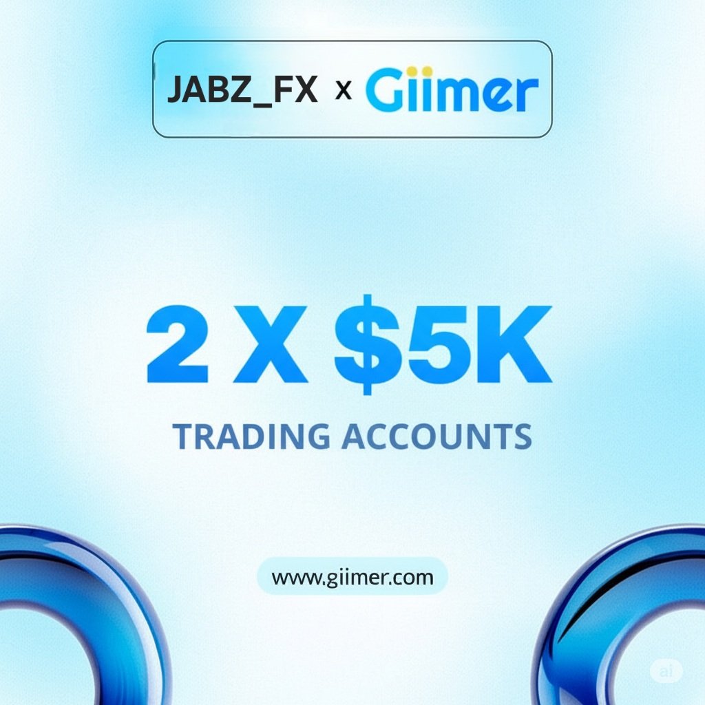 📢GIVEAWAY ALERT📢

2 X 5K$ Challenge Accounts

1. Must Follow:
<a href="/Giimerpropfirm/">Giimer</a> 
<a href="/JABZ_FX/">JABZ ☪️</a> 
<a href="/PhelmsBuff/">𝘽𝙐𝙁𝙁𝙀𝙍 〽️</a> 

2. Also Follow
<a href="/thunderrfx/">Thunder ⛈️</a>
<a href="/Usman_Igwe09/">Fx_Igwe09.</a> 
<a href="/dear_traderr/">Dear Trader</a> 

3. Join telegram:
t.me/Jabz_fxflashca…

4. Join Discord:
discord.gg/TFDW2qST

5. Like and Repost 

Tag 2
