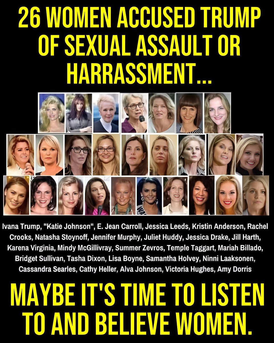 BiatchDulce's tweet image. Maybe it’s time to start believing the women. #trumpisthethreat 
#SayTheirNames