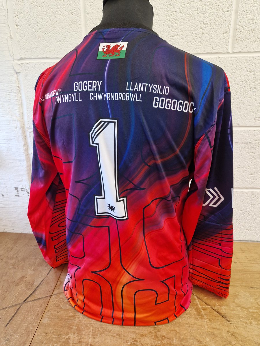 Llanfairpwll FC Home Goalkeeper Tops 2025-26 teejac.com