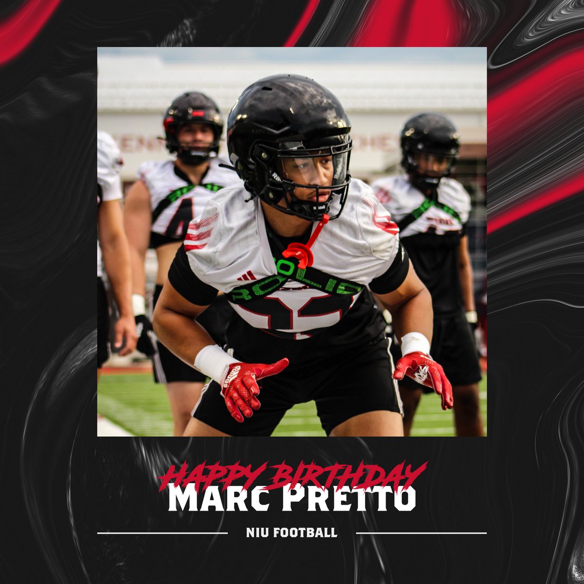 NIUCoachHammock's tweet image. Happy Birthday @marc_pretto!🎈