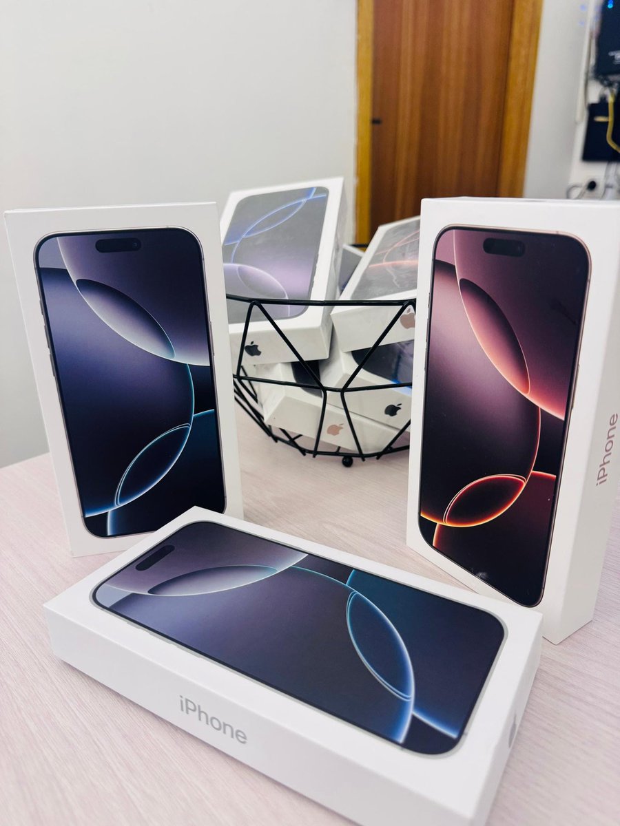Soft sales !!

iPhone 16 Pro Max 
512gb
Sealed box

850,000xaf
Swap deals good ✅ 

Bring deals let’s smile 😊