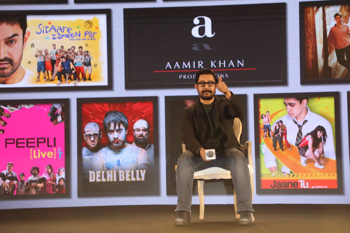 BIG MOVE... AAMIR KHAN ANNOUNCES 'JANTA KA THEATRE' – 'SITAARE ZAMEEN PAR' TO PREMIERE ON YOUTUBE... #AamirKhan makes a groundbreaking announcement – #JantaKaTheatre.

Breaking away from the traditional digital route, #SitaareZameenPar will not release on OTT platforms after its
