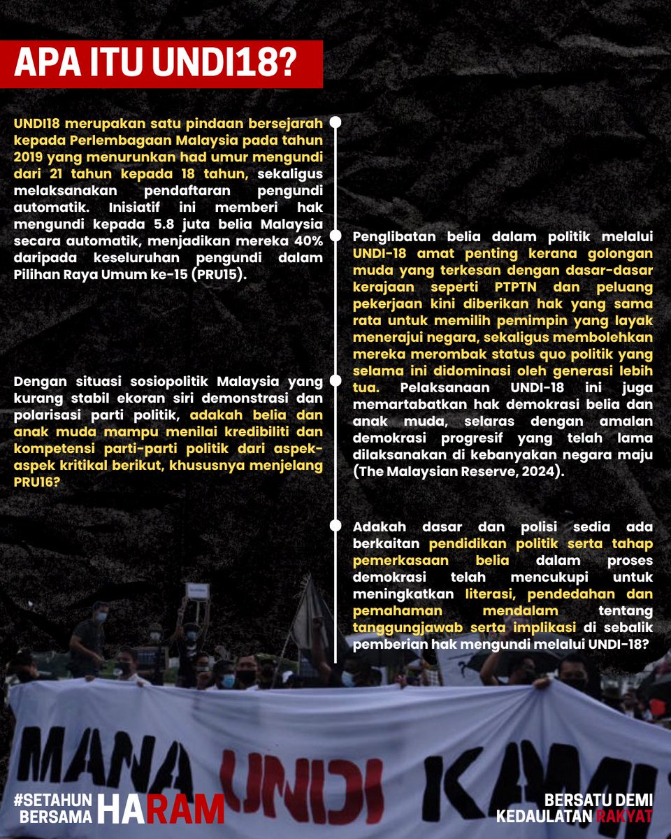 Himpunan Advokasi Rakyat Malaysia tweet media