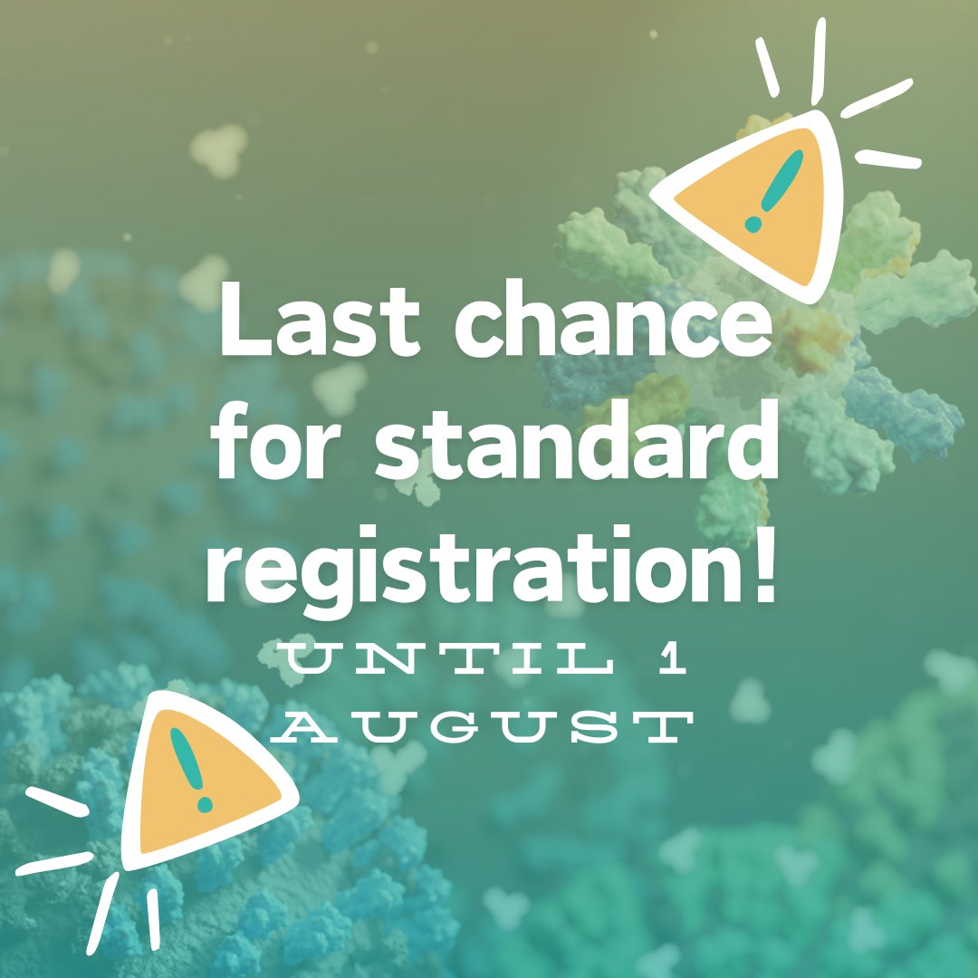 ENABLE Conference (@enable_conf) on Twitter photo โณ Only 3 days left to register!
Standard registration for #FEBSIUBMB #ENABLE2025 closes 1 August!
๐ Abstracts submitted = poster presentation only
๐ณ Donโt forget: payment must be completed to finalise your spot.
๐๏ธ Register here ๐ febs-iubmb-enableconference.org/registration-aโฆ
#PhDLife #Postdoc โณ Only 3 days left to register!
Standard registration for #FEBSIUBMB #ENABLE2025 closes 1 August!
๐ Abstracts submitted = poster presentation only
๐ณ Donโt forget: payment must be completed to finalise your spot.
๐๏ธ Register here ๐ febs-iubmb-enableconference.org/registration-aโฆ
#PhDLife #Postdoc