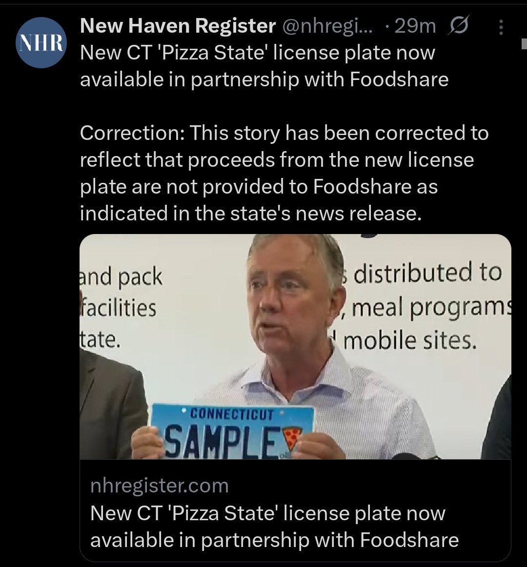 So actually none of the $$ goes to Foodshare at all. But much of the public will go on believing these "special interest plates" (of which there are many) are actually funding particular charities or programs when in fact they are going to pay off debt or some bureaucrat's salary