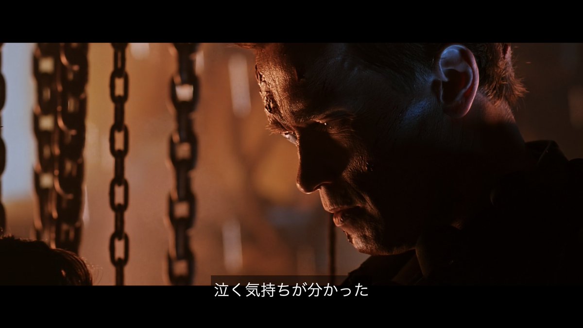 Reddhy7's tweet image. #映画の中で好きなやり取り

人間がなぜ泣くか分かった。
俺には涙は流せないが.....