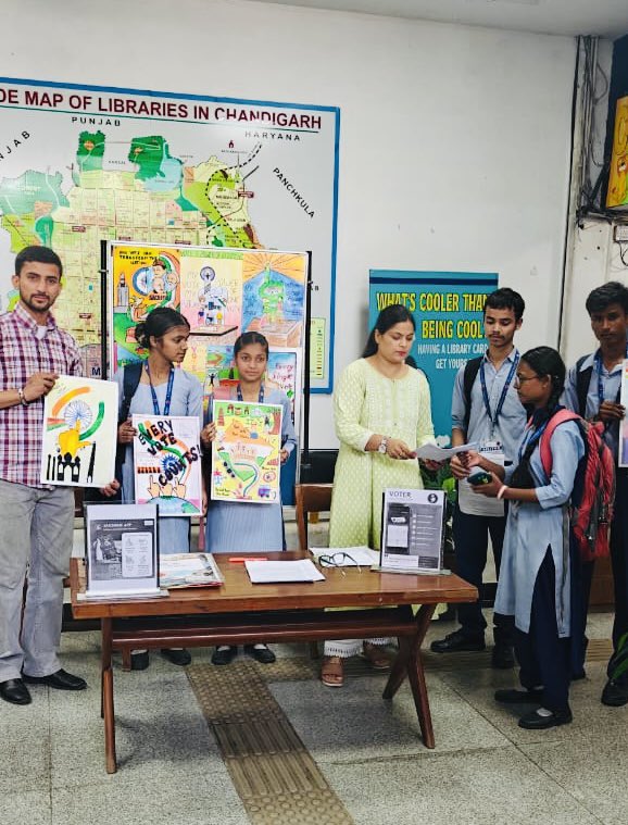Dr Neeza Singh (@neeza_singh) on Twitter photo Voter Helpline camp organised in the Library #ElectoralLiteracy <a href="/RrrlfKolkata/">Raja Rammohun Roy Library Foundation</a> @NationaLib_GoI <a href="/MinOfCultureGoI/">Ministry of Culture</a> <a href="/EduMinOfIndia/">Ministry of Education</a> <a href="/IFLA/">IFLA</a> <a href="/IFLA_FAIFE/">IFLA FAIFE</a> <a href="/NMBA_MSJE/">Nasha Mukt Bharat Abhiyaan</a> <a href="/iflawlic/">IFLA World Library and Information Congress</a> Voter Helpline camp organised in the Library #ElectoralLiteracy <a href="/RrrlfKolkata/">Raja Rammohun Roy Library Foundation</a> @NationaLib_GoI <a href="/MinOfCultureGoI/">Ministry of Culture</a> <a href="/EduMinOfIndia/">Ministry of Education</a> <a href="/IFLA/">IFLA</a> <a href="/IFLA_FAIFE/">IFLA FAIFE</a> <a href="/NMBA_MSJE/">Nasha Mukt Bharat Abhiyaan</a> <a href="/iflawlic/">IFLA World Library and Information Congress</a>