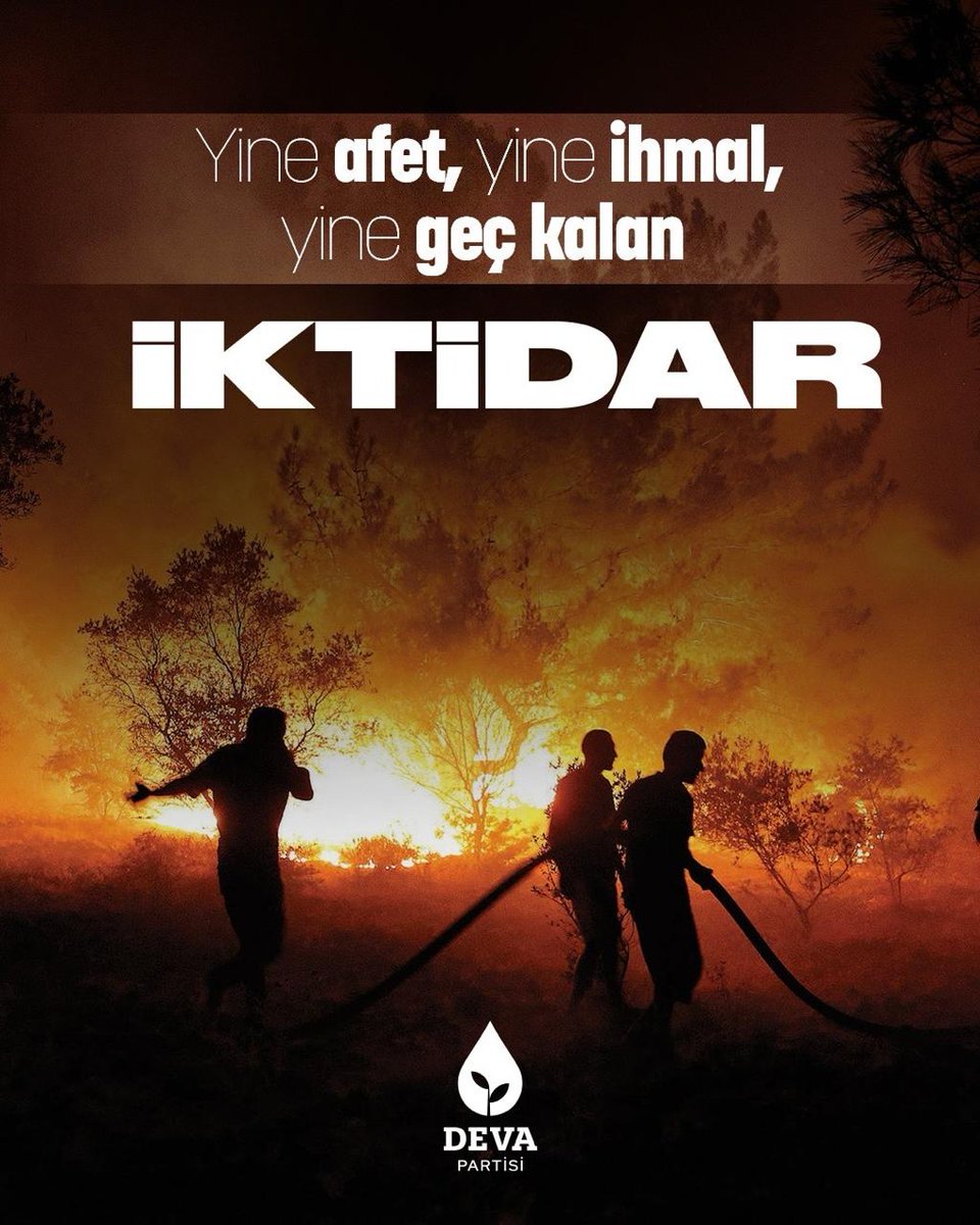 Tüm Türkiye, çıkan her yangında aynı senaryoyu izlemekten bıktı, usandı.

#TürkiyeYanıyor