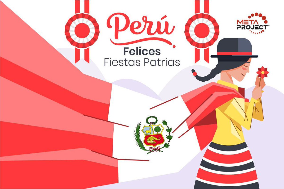 🇵🇪 ¡Felices Fiestas Patrias, Perú!

Desde Metaproject saludamos a quienes, con esfuerzo y compromiso, construyen un gran país y una minería de clase mundial.

Ingeniería e innovación para el desarrollo de Latinoamérica.

#fiestaspatrias #Perú #minería #Metaproject