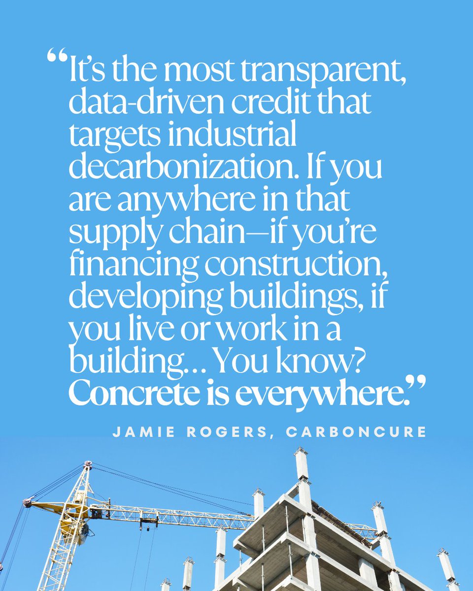 We’re proud to be spotlighted by <a href="/RBC/">RBC</a>—and even prouder to partner on real #ClimateAction. 🌎

Through RBC's purchase of #CarbonCure credits, #RBC is advancing permanent CO₂ storage in concrete &amp; incentivizing new #EmbodiedCarbon reductions today.

More: bit.ly/44uUFah