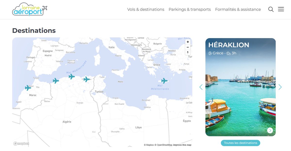 lorraineaero's tweet photo. Notre nouveau site internet est en ligne 💻📱 !
Navigation intuitive, interface conviviale, plus actuel et plus complet, notre nouveau site internet vous aidera à préparer votre prochain voyage en quelques clics 🖱️.
rdv sur ➡️ https://t.co/gvGPnxlDef https://t.co/ZlLuKmOzfp