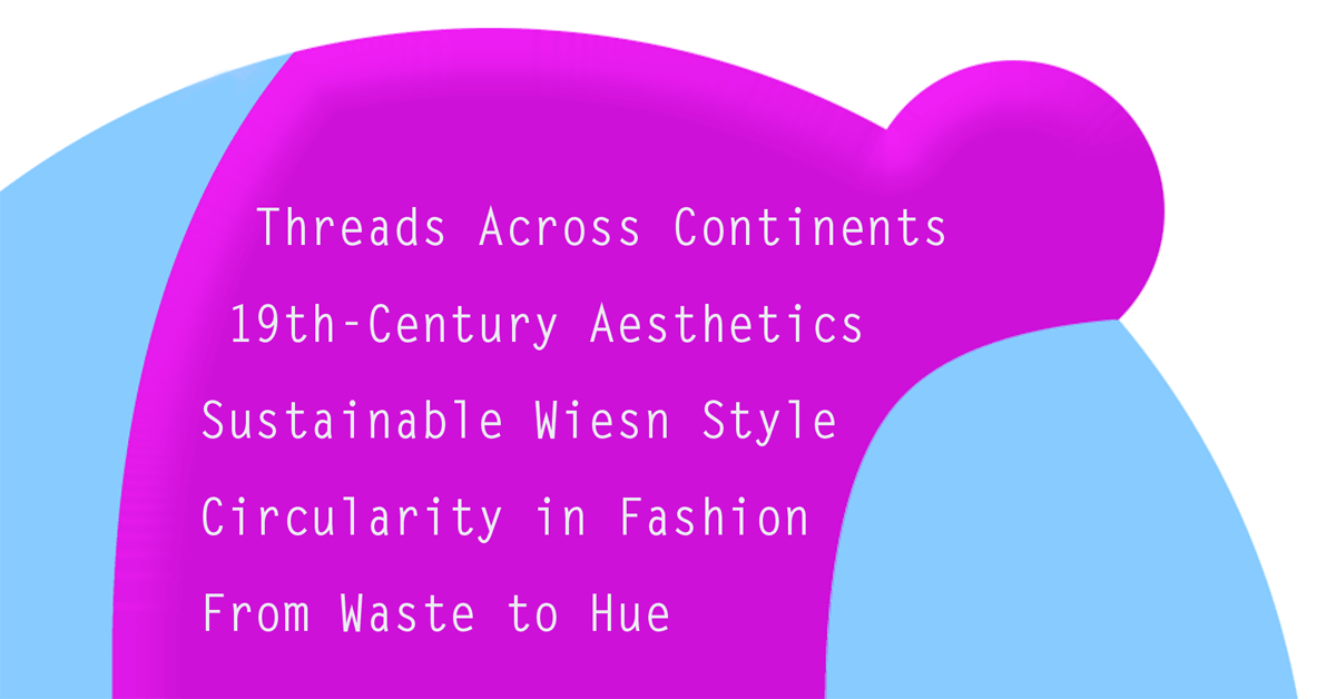 www_fashion_at's tweet image. Trendletter 29-July-2025 - mailchi.mp/8ecd657dbe6b/t…
Sustainable Tracht at Wiesn, food waste turned into color, and a peek into Biedermeier aesthetics. Take our EU–USA fashion quiz! #CircularFashion #ViennaDesignWeek #FashionHistory