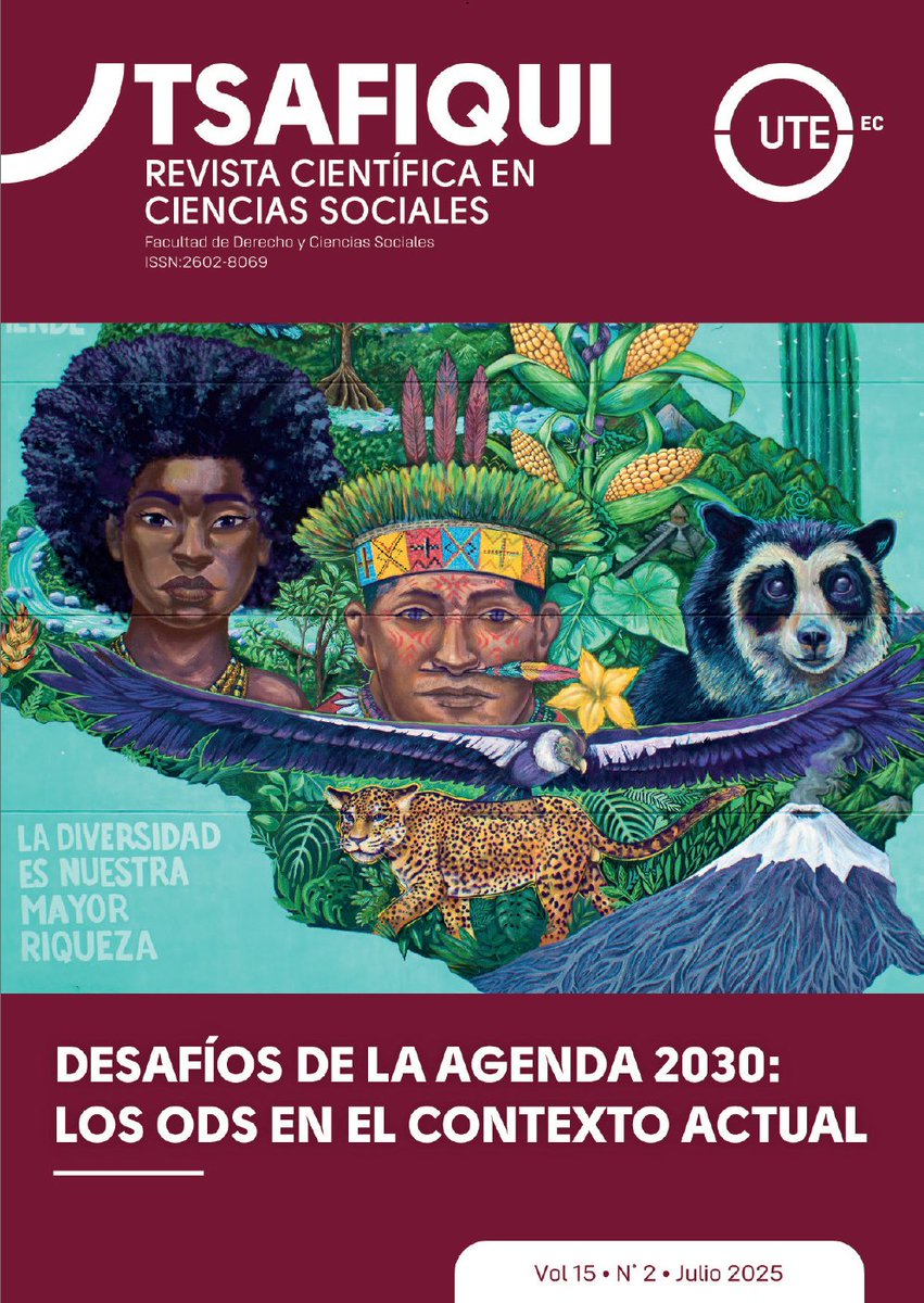 ¡No te lo pierdas! #Tsafiqui Vol 15, Num 2. Análisis profundo del cumplimiento de los ODS de la #Agenda2030, reclutamiento infantil, desigualdad de género, competencia económica, desinformación y mucho más. Ciencia social que contribuye. Encuéntranos en: bit.ly/4lGwXzb