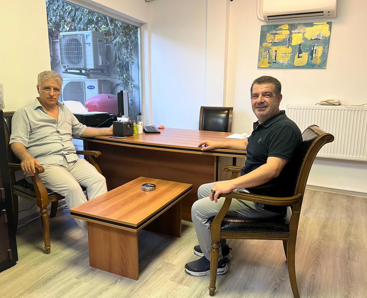 Kaymakamımız Sayın İbrahim KEKLİK, İş İnsanı Sayın İbrahim EREN'i ziyaret etti.